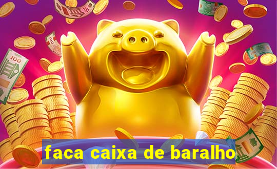 faca caixa de baralho